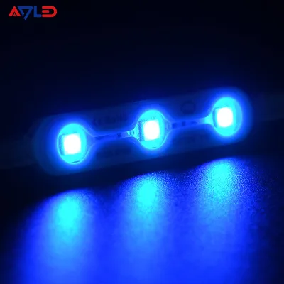 Constant Voltage 70*15*8mm 12V IP68 Waterproof 3 Led Module Injection 5050 RGB Led Module Light