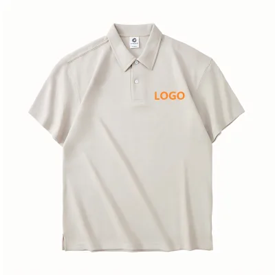 Wholesale 100% Cotton for Shirts Embroidered Logo High Quality Print Dark Gollf T-shirts Custom Regular Length Button Casual Top