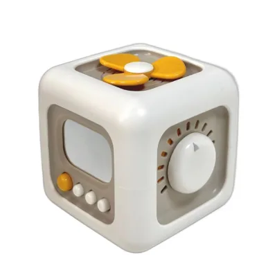 Cartoon Activity Cube Baby Educational Toys Fine Motor Skill Brain Montessori Infant Sensory Toy Baby Busy Board Cube