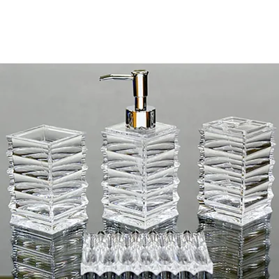 Other Four-piece Eco-Friendly Bathroom Toothbrush Holder