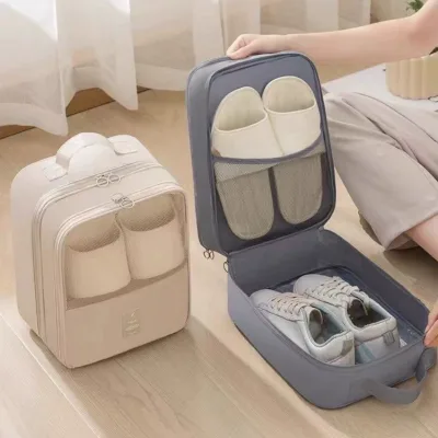 Oxford Travel Storage Bag with Zipper Closure for Luggage Clothing Underwear Shoes Organizing