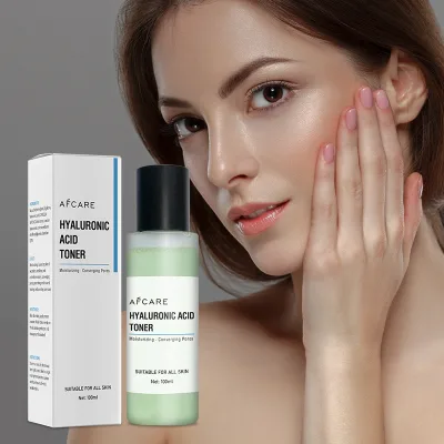 Shrink Pores Brightening Skin Six Peptides Toner Moisturizer Nourishing and Vitamin E Hyaluronic Acid Face Toner Wholesale