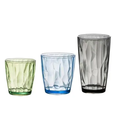 Heat Resistant Shatterproof Acrylic Plastic Cup for Restaurant Beer Juice Beverage Drinking Cup