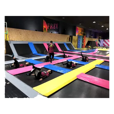 Commercial Indoor Trampoline Park Basketball Slam Dunk PVC Court Equipment for Kids Adults Amusement Center