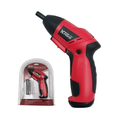 KCS615G-S11B 6V AA Battery Power Cordless Screwdriver Tools Set with Soft Grip DIY Home Use Battery Torque High Quality Wireless