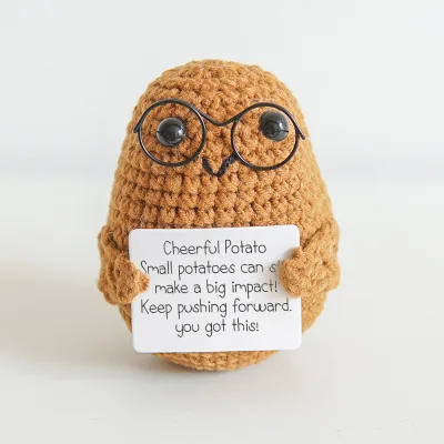 Animal Gift Crochet Amigurumi Doll Handbraided Multi-colors Customized Logo DIY Craft Decoration Toy