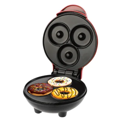 Electric Doughnuts Belgian Round Bubble Waffle Machine Non-Stick Mini Donut Makers