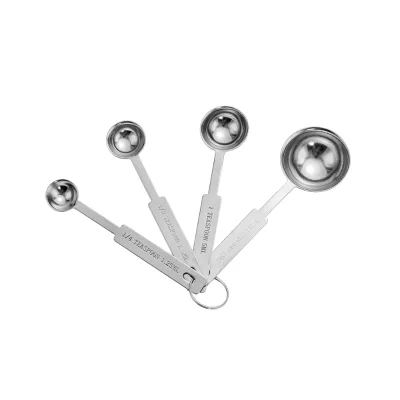 Food Grade Stainless Steel Measuring Spoons Set Measuring Cups Tablespoon and Teaspoon for Measure Liquid and Dry Ingredients