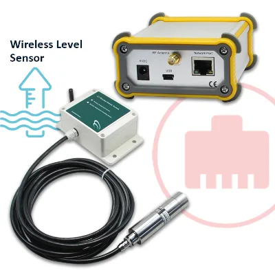 Wireless 4~20mA Automatic Water Level Controller for Agricultural Water Pumps 0.5% Accuracy 1-2 Year Battery Life CE/RoHS
