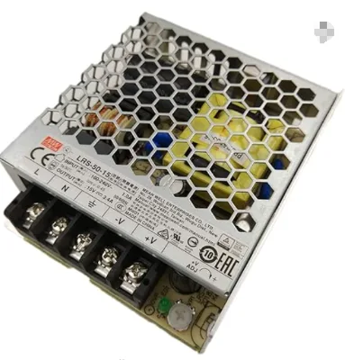 Original and New Meanwell LRS-50-15 50W 15V 3.4A AC/DC Switching Power Supply