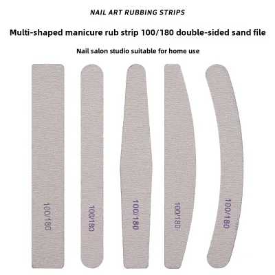 High Quality Nail Care Products Polishing Nail Sponge Four Side Polishing Block