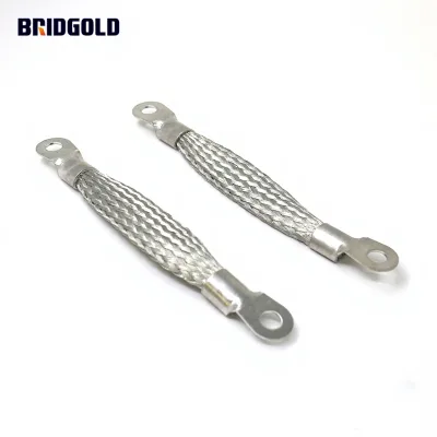 Copper Braided Flexible Shunt for Lightning protection Grounding System Customized