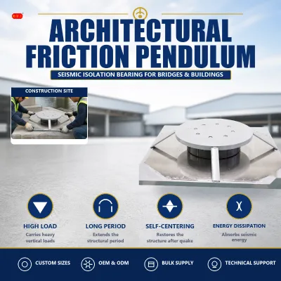 ESB Elastic Sliding Bearing Seismic Isolation Used for Bridge and Building Friction Pendulum Bearing
