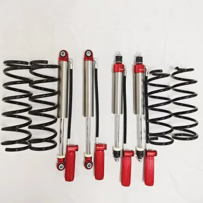 Nitrogen Gas Damper Adjustable Off-Road 4x4 Shock Absorber Suspension System Compatible for Y60 Y61