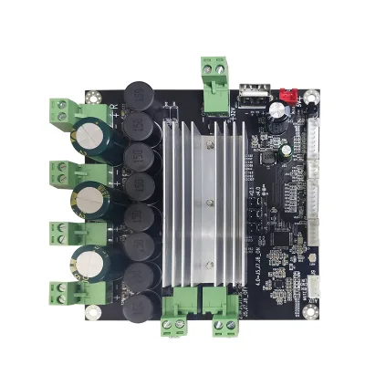2.0 2.1 4.0 4*120W Class D Power Amplifier Board Audio Dsp Class d Dac Receiver&Amplifier Board Module