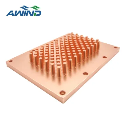 120 mm 140mm 155mm Pin Fin Heatsink Adhesive Thermal Cheap Copper Heat Sinks Disipador 120mm X 60mm X 30mm Copperheatsink