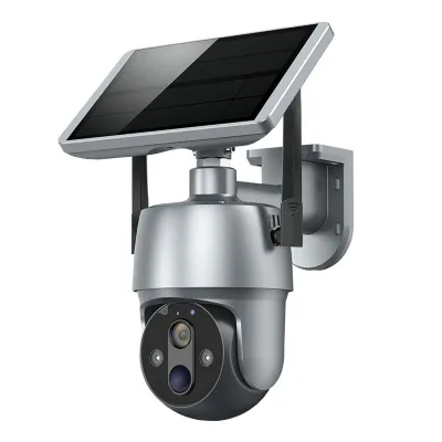 Outdoor Solar Surveillance Camera Low Power Consumption Waterproof Wireless WiFi Camera HD Full Color Monitoring Ball Machine