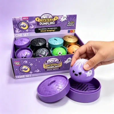 Halloween Ghost Mysterious Dumpling Soft Toy, Novel Shape, Soft and Non Stick, Slowly Restoring Shape to Hands, Promotional Toy