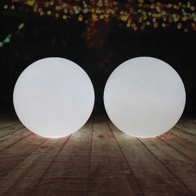 Manufacturer customized Glowing Indoor and Outdoor Round Outdoor Light Small Led Balls hotsale
