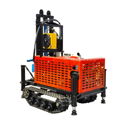 FineDrill Crawler Drill Rig 150m Hydraulic Track Mounted Drill Rig 150m 200m Water Well Drilling Rig