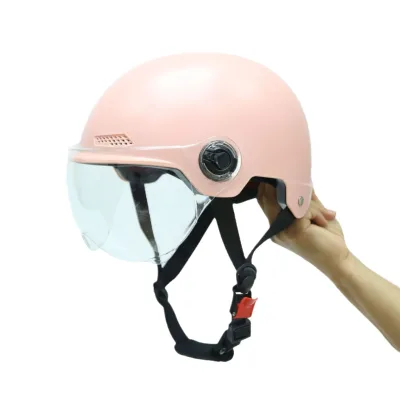 Half Face Helmet Single Lens Material Cycling E-bike Open Face Helmet