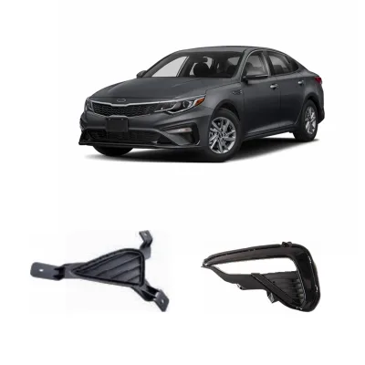 For Kia Optima K5 2019 2020 Auto Parts DRL Daytime Running Fog Light LED Fog Lamp Cover Bezel Trim wholesale OEM