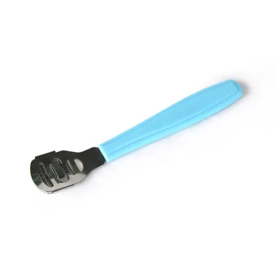 Plastic Handle Foot Scraper Calluses Cutter Remover Plane Blades Replaceable Feet Scraping Knives