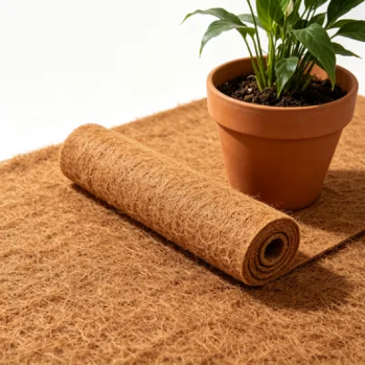 Factory Supply OEM ODM Custom Size Biodegradable High Tensile Coir Fiber for Road Slope Erosion Control