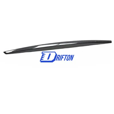 Dry Carbon Fiber Trunk Lid Down Trim for INFINITI Q50