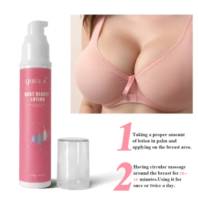 QBEKA Bust Care Lotion, Lightweight Night Moisturizer, Natural Plant Extract