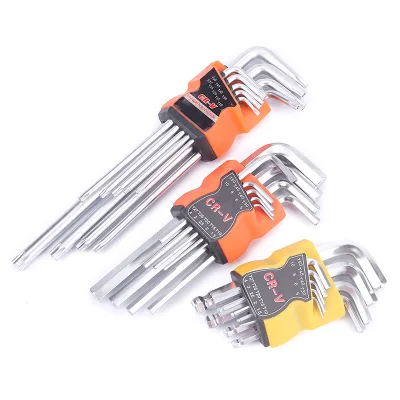 Hexagonal plum Spanner Auto Hexagonal Hexagonal Spanner Set Hexagonal 6 Prong Hexagonal Screwdriver Tool