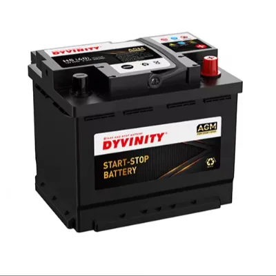 Wholesale 6-QTF-60 H5 12V 60Ah Auto AGM Start-Stop Car Battery New Condition MF Acid Lead Battery for Car Starting