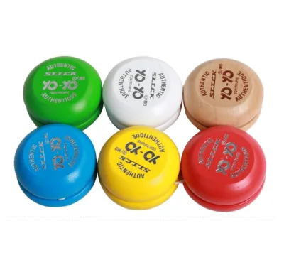 High Quality Classic Wooden Yoyo Ball Toys Premium Carving Yoyos