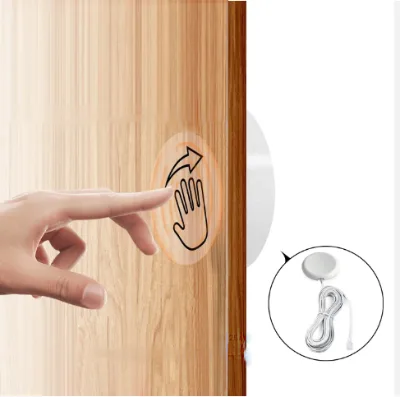 12V-24V Sweep Penetrable Replaceable Dimming Touch Hand Scan Sensor Human Body Infrared Sensor Switch for Cabinet Lights