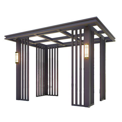 Villa Landscape Pavilion Sunshade Leisure Courtyard New Chinese Style Pavilion