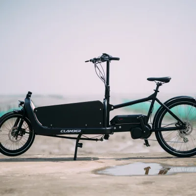 36V 350W Electric Cargo Bike Family Use Warehouse Stock Open Box 2-Wheel European Design Electric Europe Stock Warehouse EU 2