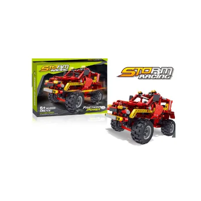 436pcs Inertia Storm Racing Car Building Block Toy