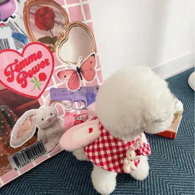 Cat Bandana Scarf Bib Cute Rabbit Plaid Collar Kerchief Neckerchief Pet Shawl Cape Poncho Dog Holiday Cloak
