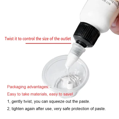 80g Ocean White Epoxy Resin Pigment Paste for Sea Wave & Cell Effect Coasters Seascape Floral DIY Crafts