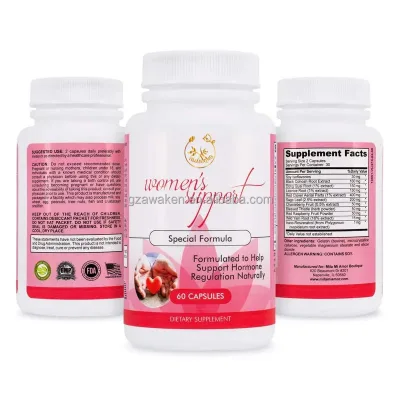 OEM ODM Support Hormone Balance Female Hormone Capsules Helps Relieve Stress Dietary Supplement Women Probiotic Capsules