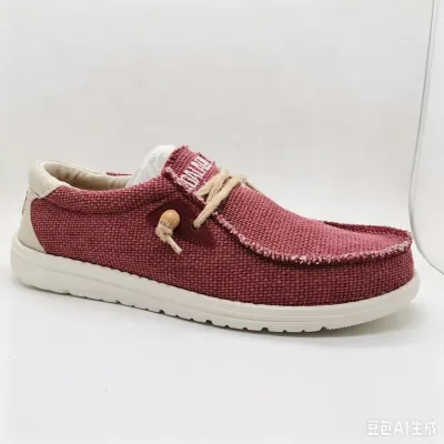 Lightweight Breathable Loafer Slip-On Shoes with Rounded Toe for Spring Summer Autumn