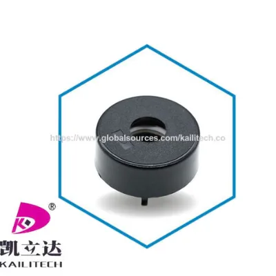 Factory Price KD 40mm*16mm Piezo Buzzer, Transducer, Self Drive, 90dB min. @9Vdc, 3.4kHz 90dB, Alarm/Automation