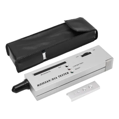 Portable Moissan Tester Durable ABS Leather Case High Accuracy Gem Jewelry Tools Equipment 1-Year Lab Machine Measurement