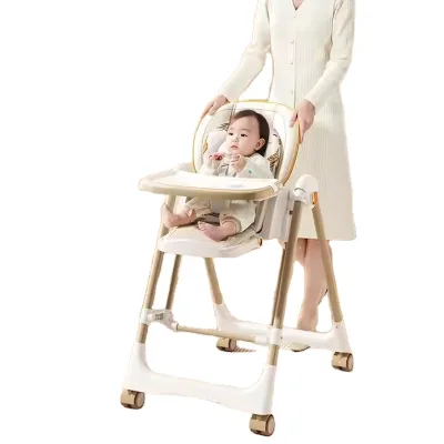 New Design Multifunctional Activity Swing Baby High Chair Safety Rocking for Dining Usage