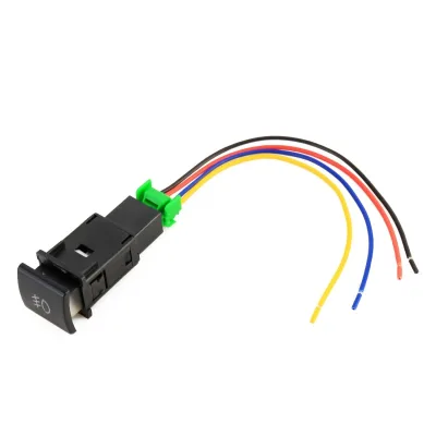 Auto Switch 23mm*23mm for Fog Light Plug and Play Fog Lamp LED Retrofit Accessories Upgrade for Toyota