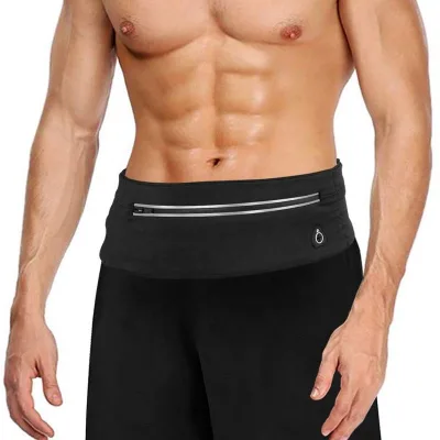 2024 Wholesale Adjustable Elastic Waterproof Fitness Colorful Running Belt Sports Waist Pack Bag