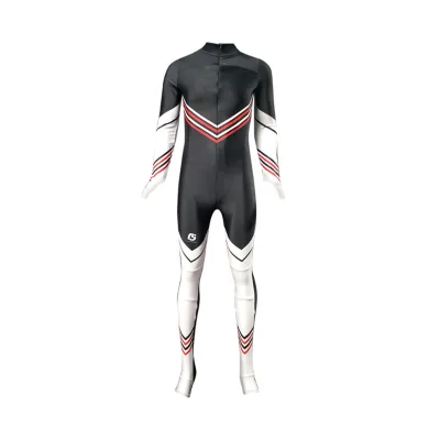 Large Size Fashionable Windproof Cross-country Ski Suit Jumpsuit High Elastic Custom Printed Waterproof 100% Polyester Quick Dry