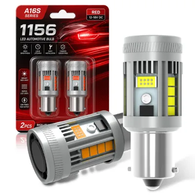 1156 BA15S LED Bulb 26W 2000LM White SMD Reverse Light Turn Signal Bulb P21W CANBUS