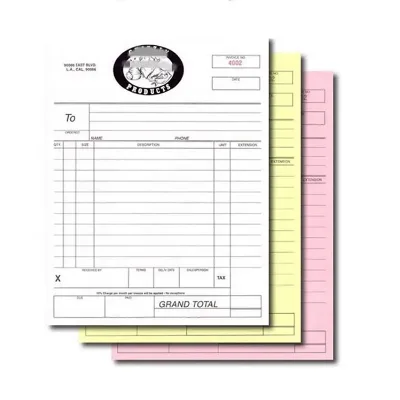 Factory Direct Supply Invoice Book for Small Business Sales