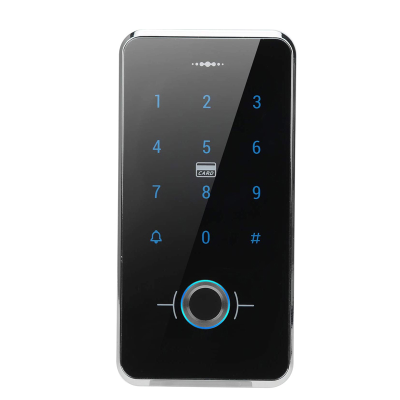 IP65 Waterproof Standalone Fingerprint Digital Keypad Card Reader Touch Keypad Fingerprint Access Control